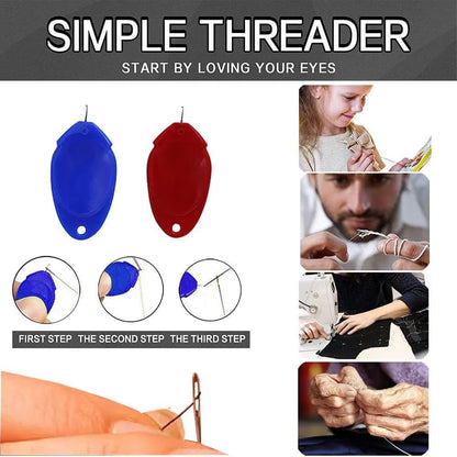 Stitch & Save™ - Simple Needle Threaders (5+5 Free)