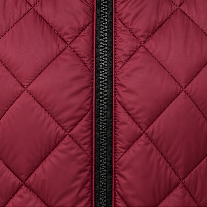 Quilta – Long Quilted Hooded Sleeveless Vest