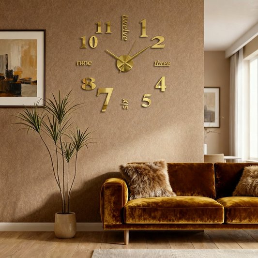 Numeris™ – Creative Wall Clock for Modern Spaces