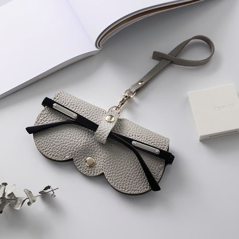 Brandary - Soft PU Leather Sunglasses Pouch