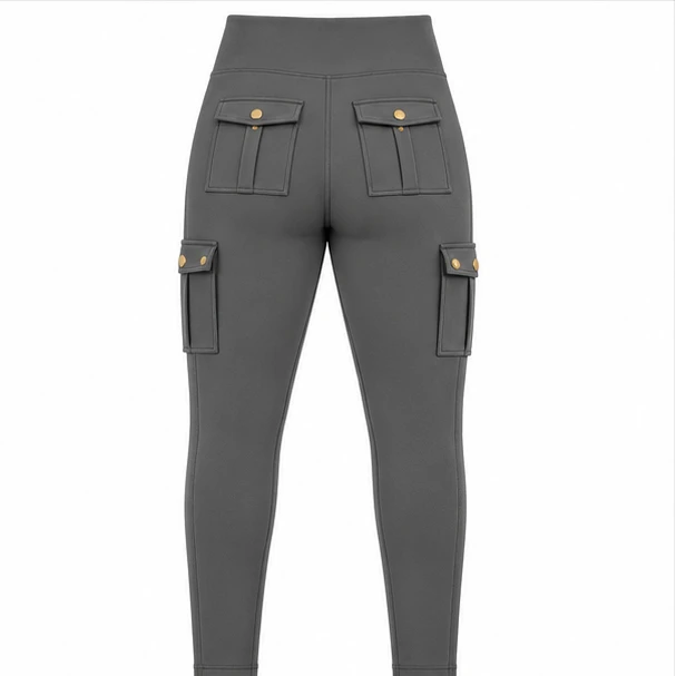Form & Field – High-Waisted Cargo Pocket Leggings
