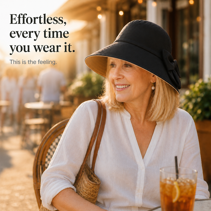 Wearbella – Bowknot Wide Brim Packable Sun Hat