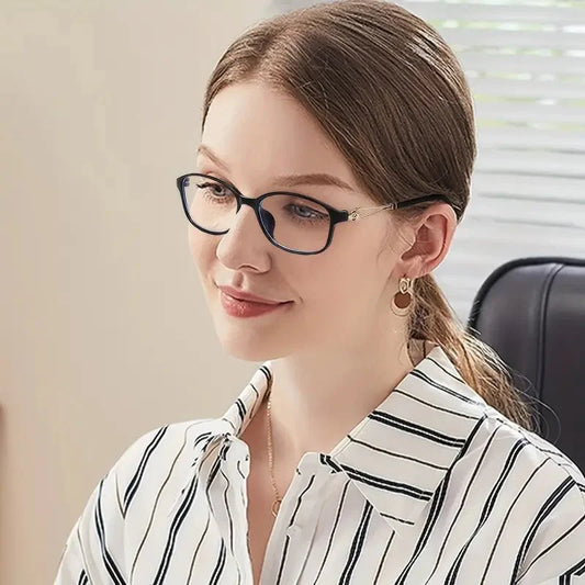 Lumora™ - Sleek Metal Readers with Blue Light Filtering (40% Off)