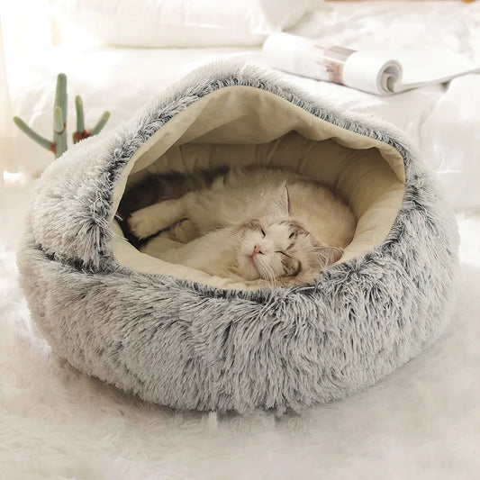 Cloofie™ – Plush Cave Bed for Cats (40% Off)
