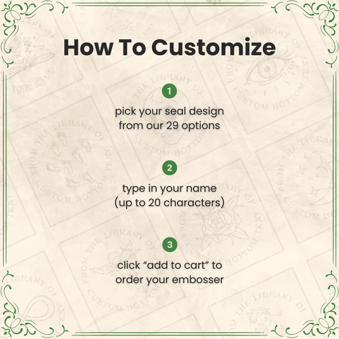 Sealoria – Custom Embossing Stamp
