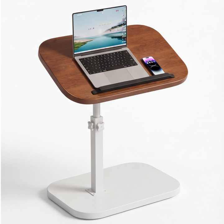 Sofadesk™ – C Shapped Adjustable Slide Under Sofa Table