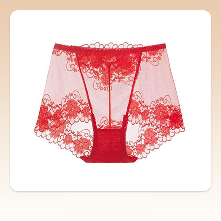 Lunalace - Women's High Waist Lace Panties