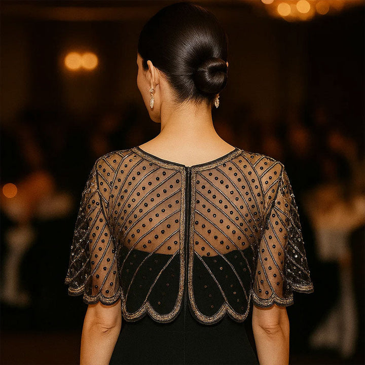 Lunarié™ – Party Lace Sequined Shawl (50% Off)