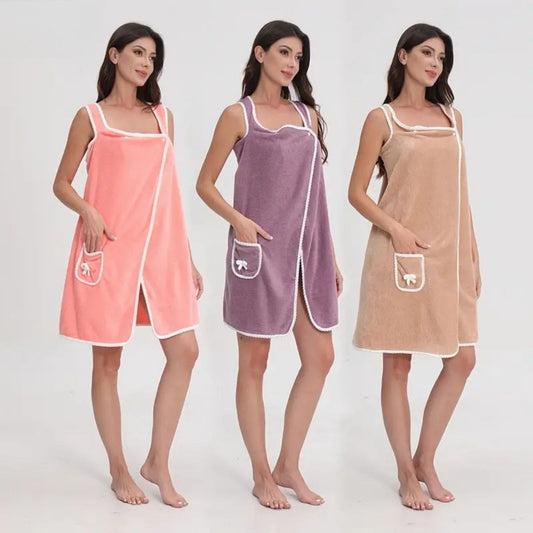 Sofienna™ Super-Absorbent Coral Fleece Bath Towel (50% Off)