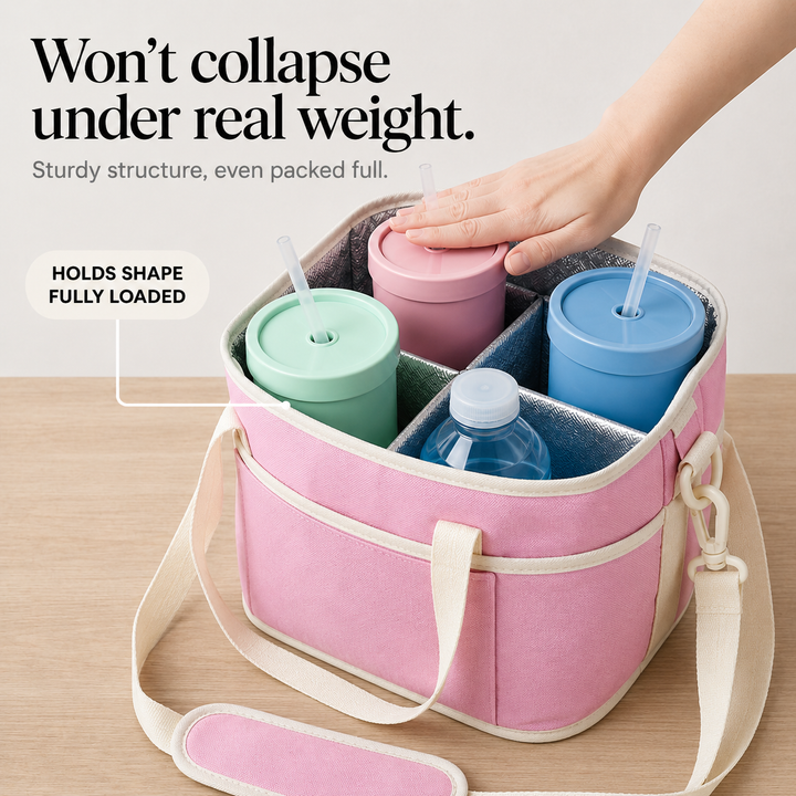 Tripcarry - Family Size 4-Compartment Drink Bag