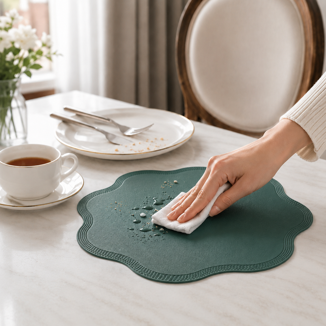 Wearbella – The Placemat Set That Actually Wipes Clean