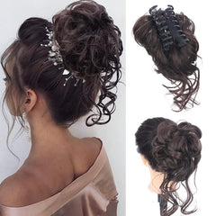 Lunisse™ – Elegant Curly Bun Hair Clip (1+1 Free)