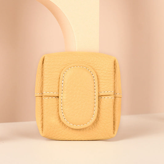 Élivéa™ – Compact Leather Coin Purse (40% Off)