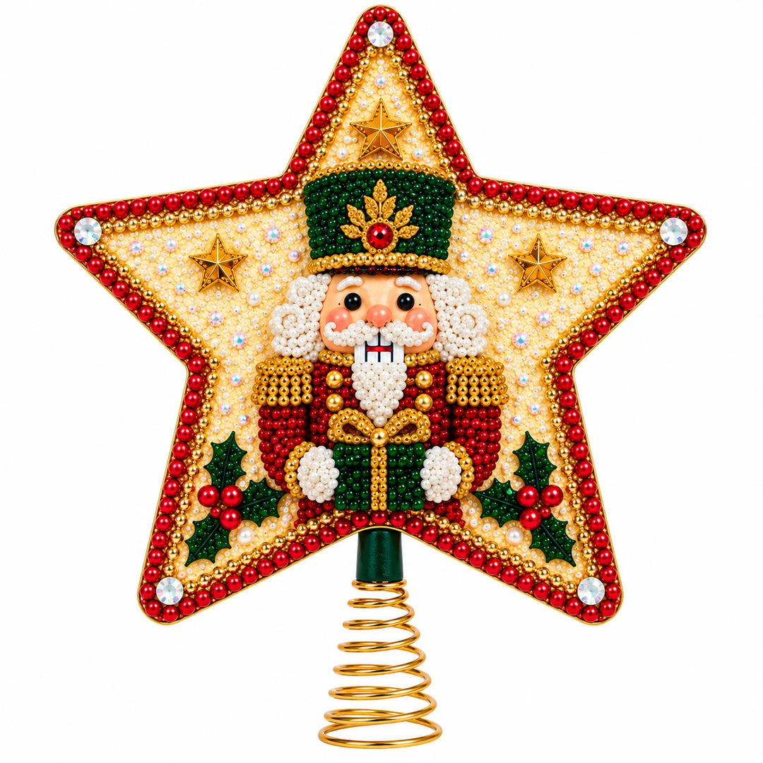 Starryloom – Santa Diamond Painting Christmas Tree Topper