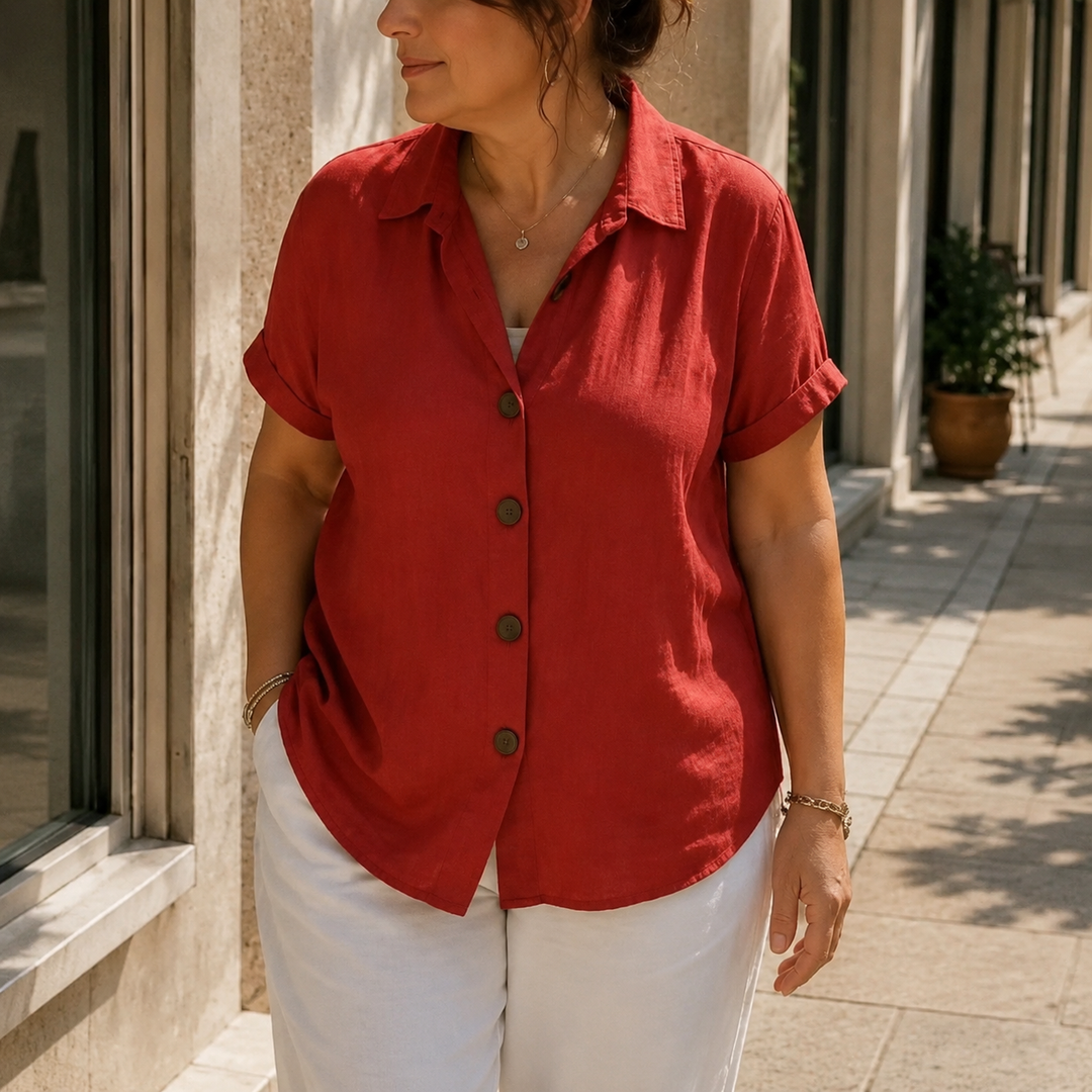 Draperie – Relaxed Fit Button-Down Shirt
