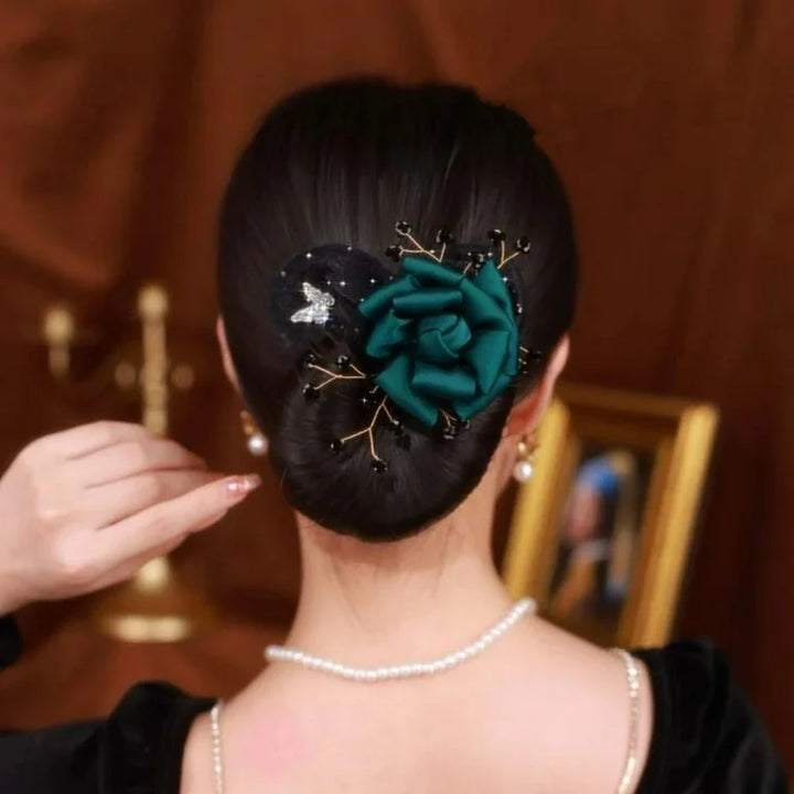 Florenza™ - Elegant Floral Hair Knots (1+1 Free)