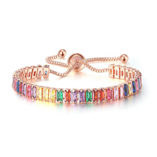 Olencia™ – Adjustable Tennis Bracelet (50% Off)