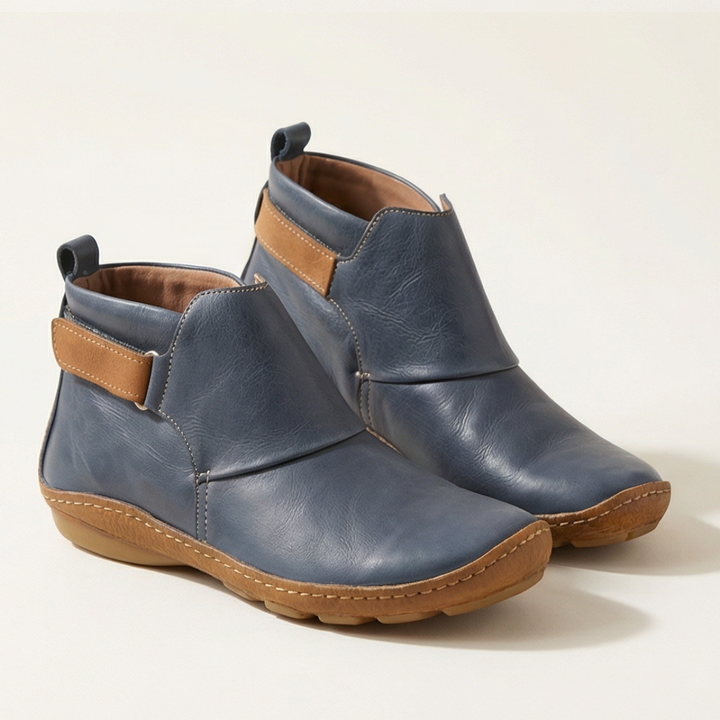 Solena - Women's adjustable ankle boots for sensitive feet