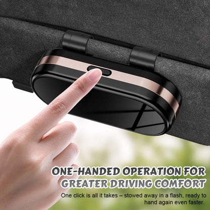 Versuto™ – Mirrored Glasses Holder for Stylish In-Car Convenience (50% Off)