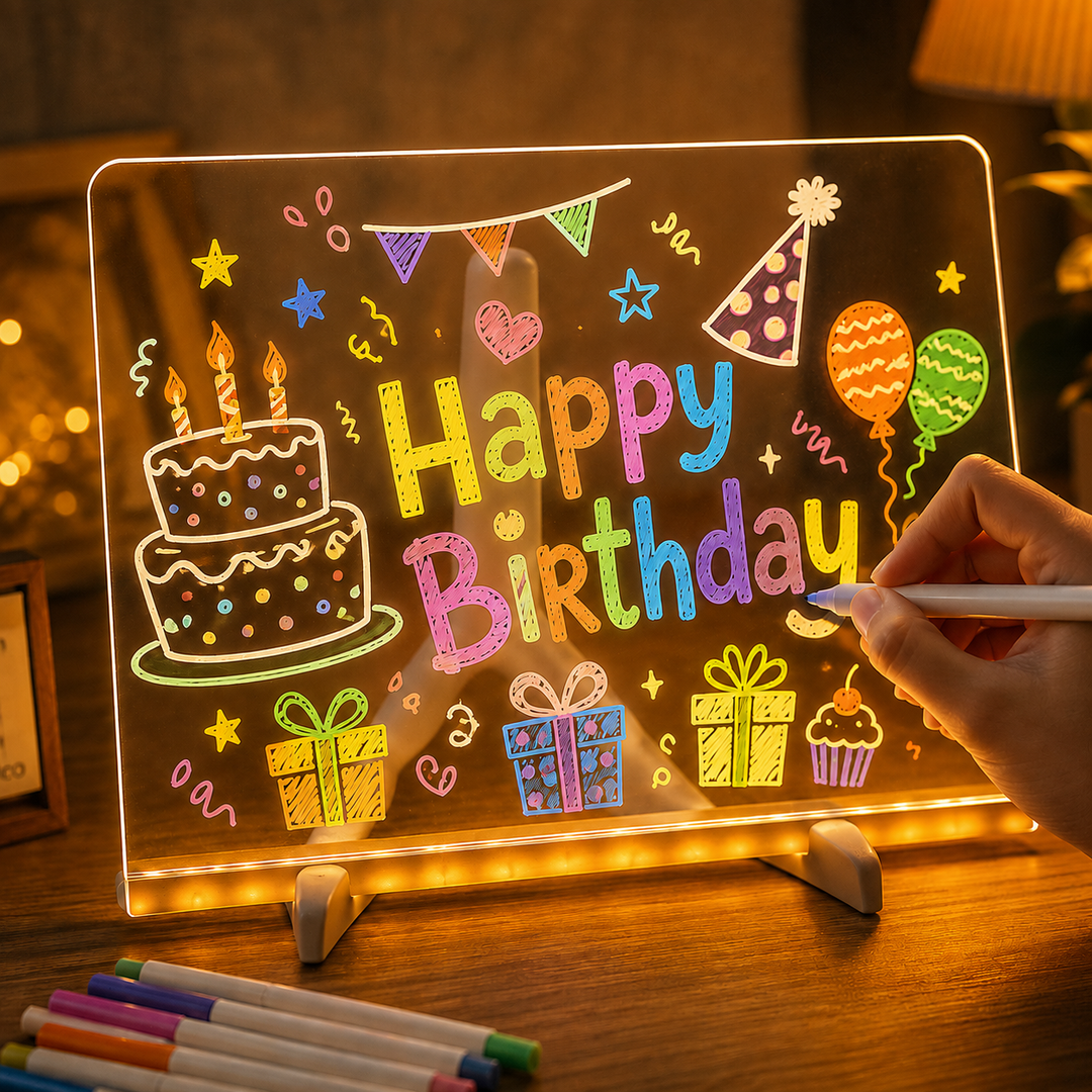 Lumidoodle – LED Light-Up Acrylic Drawing Board