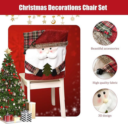 Hollynest™ – Cute Christmas Dining Chair Covers (50% Off)