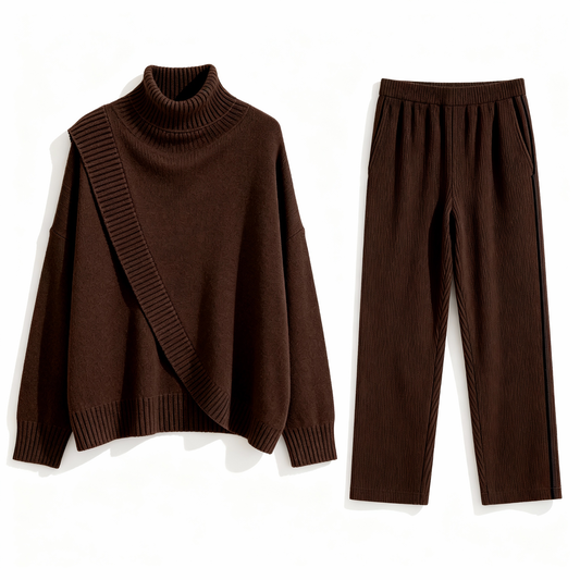 Loungella™ – Oversized Sweatshirt and Pants Set