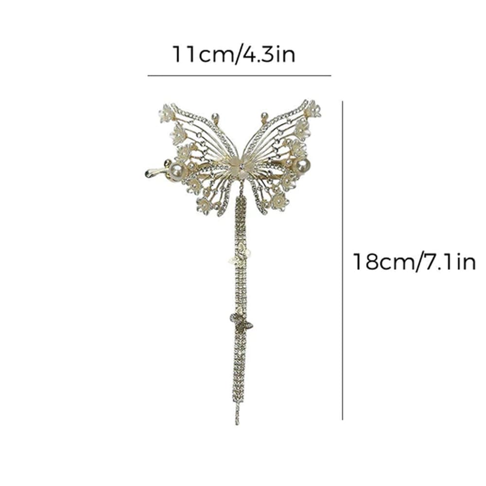 Sylphina™ – Butterfly Hair Clip with Sparkle (50% Off)