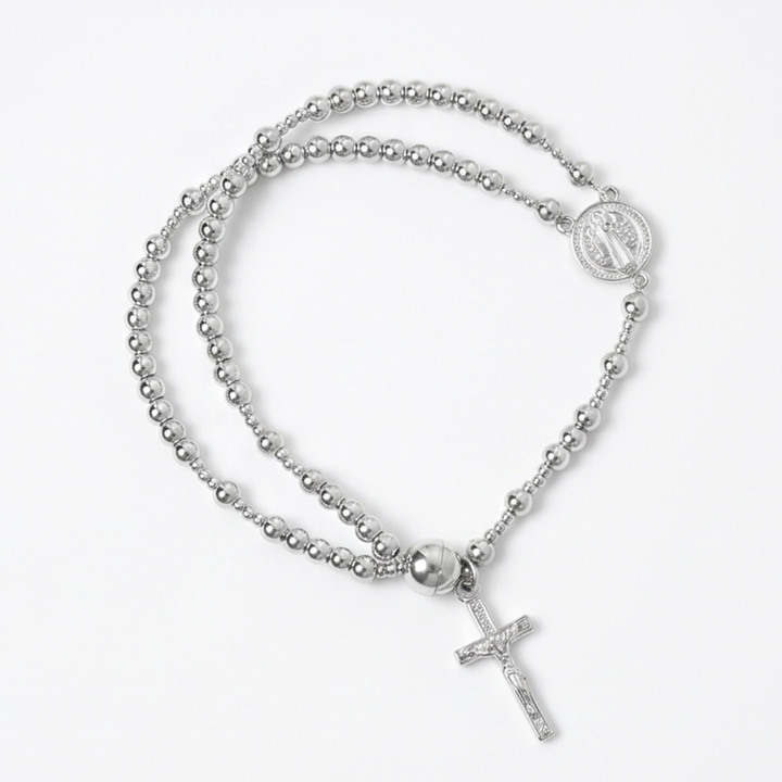 Belluna – Double Wrap Rosary Bracelet