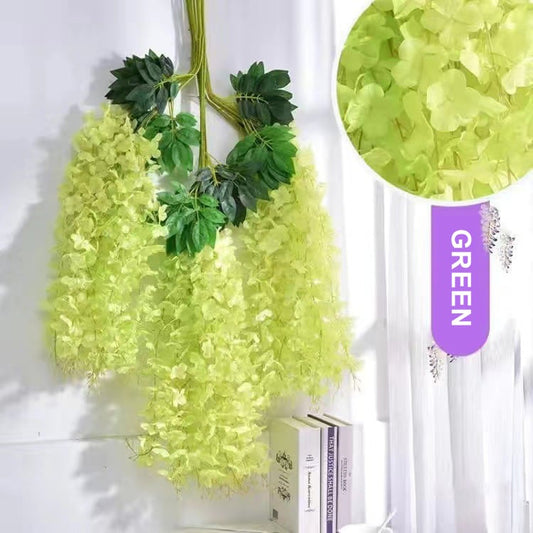 Florenza™ - Artificial Wisteria Flowers For an Elegant Home (12 Pieces)