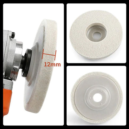 BuffDisc™ - Wool Polishing Disc for Smooth Finishes (1+2 Free)