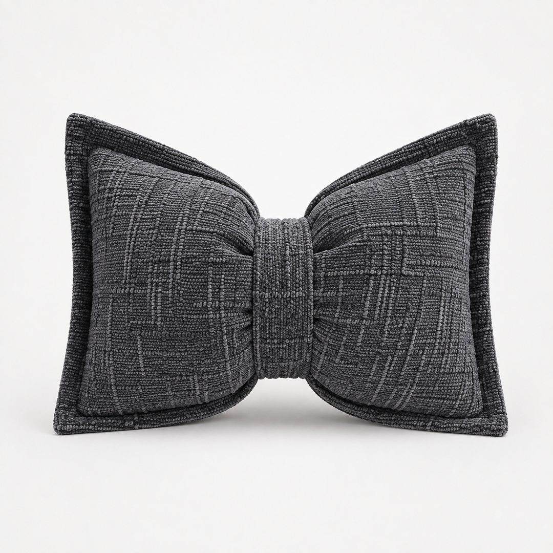 Bowsette – Bow-Shaped Throw Pillow