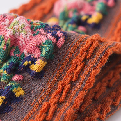 Sorellea™ – Vintage Floral Embroidered Socks (2+3 Free)