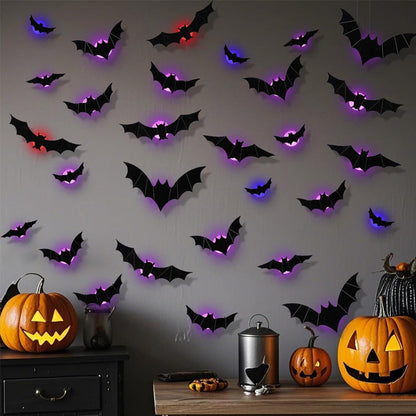 Batlit™ – 16Pcs  LED Bat Group Wall Lights  (50% Off)