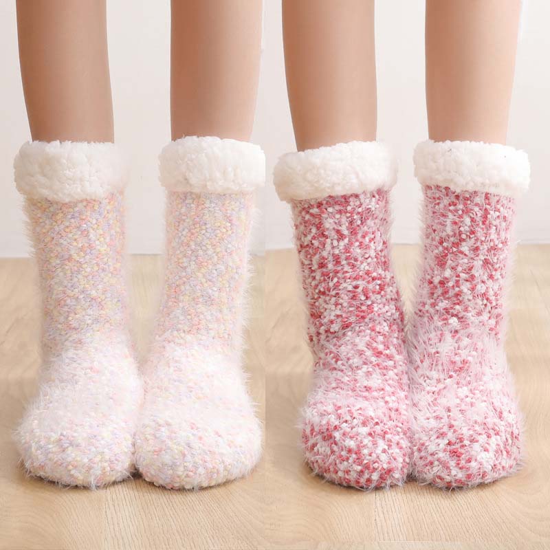 Velvra™ – Sherpa-Lined Indoor Socks