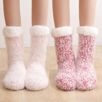 Velvra™ – Sherpa-Lined Indoor Socks