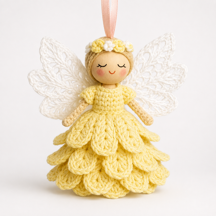 Angelmade – Beginner Crochet Angel Ornament Kit