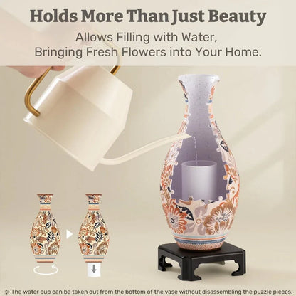 Vasecraft™ – 3D Puzzle Vase Elegant Display (50% Off)