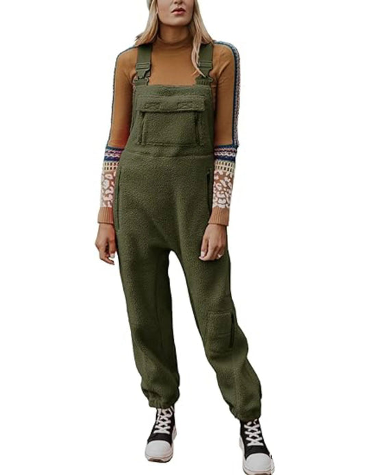 Fleecly™ - Women's Fleece Overalls with Loose Fit  (40% Off)
