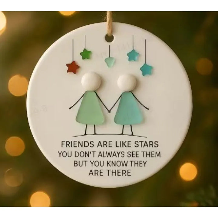 Mareya – Handcrafted Sea Glass Friendship Decor