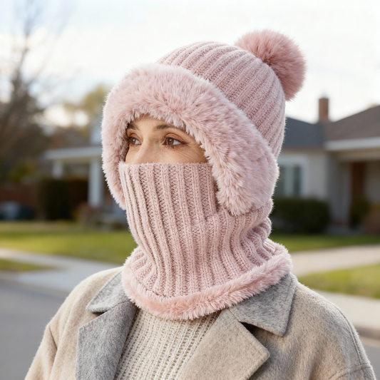 Cozelle™ – 3 in 1 Coverage Knitted Beanie