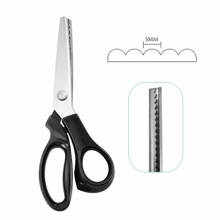 Zagsnip – Spring-Assisted Zigzag Pinking Shears