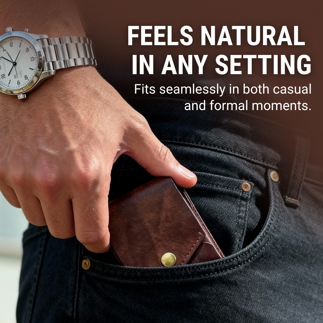 Veldena™ – Vintage PU Leather Wallet