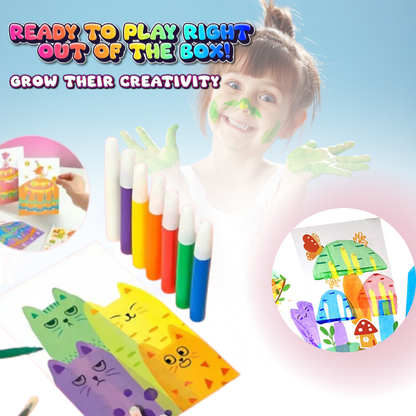 CraftWhirl™ - Colorful Scratch Painting Activity Kit