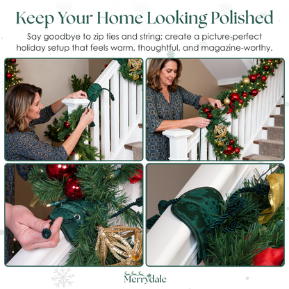 Merrydale™ – Decorative Wreath & Garland Ties