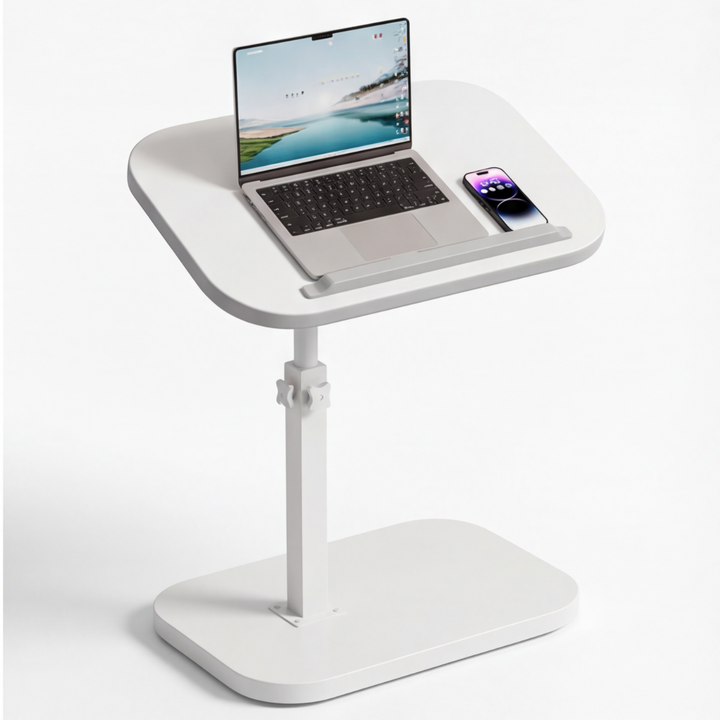 Sofadesk™ – C Shapped Adjustable Slide Under Sofa Table