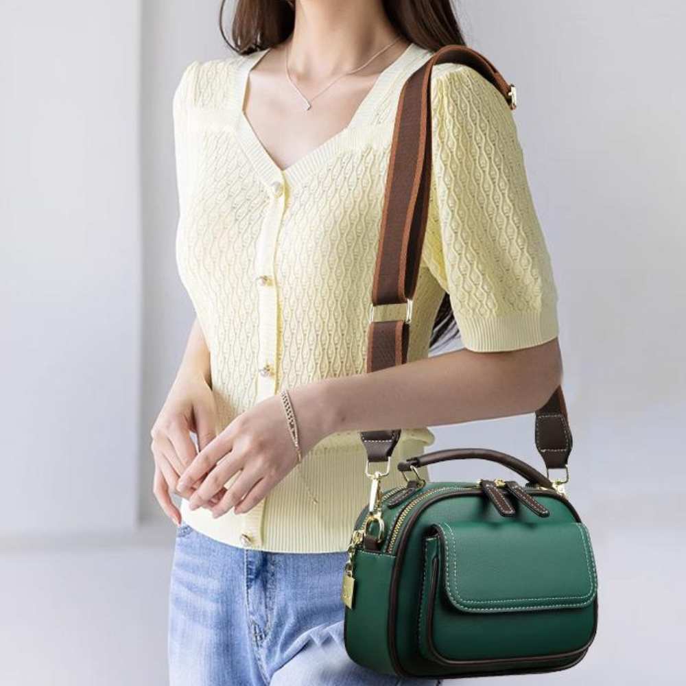 Seloura™ – Double Layer Crossbody Purse  (50% Off)