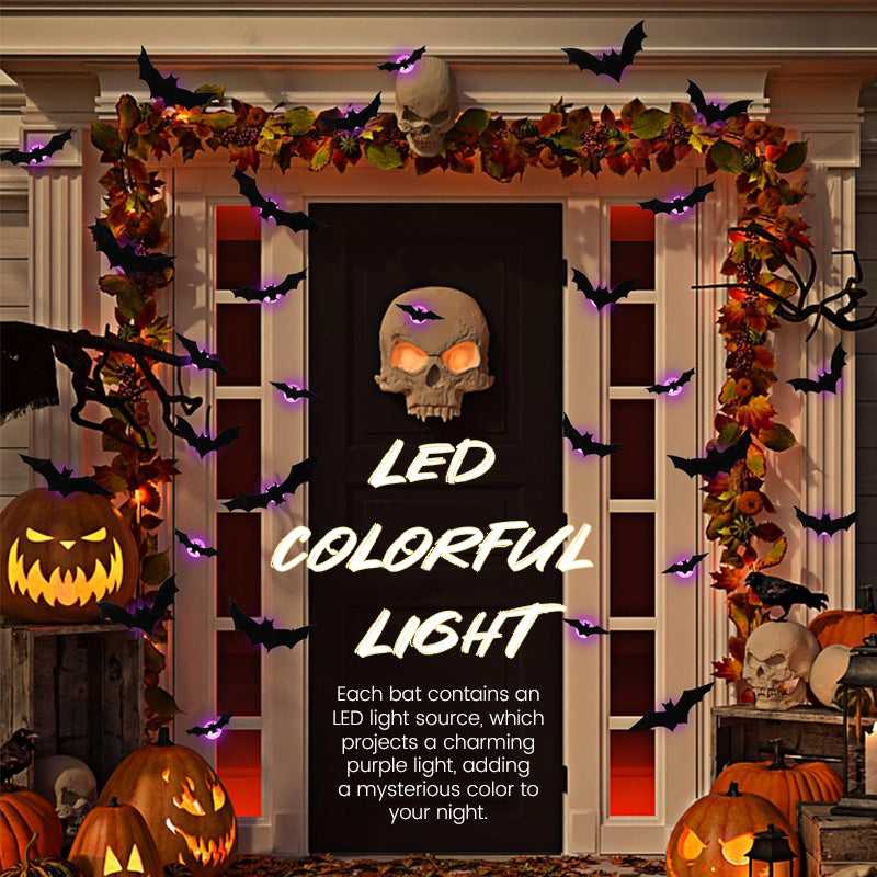 Batlit™ – 16Pcs  LED Bat Group Wall Lights  (50% Off)