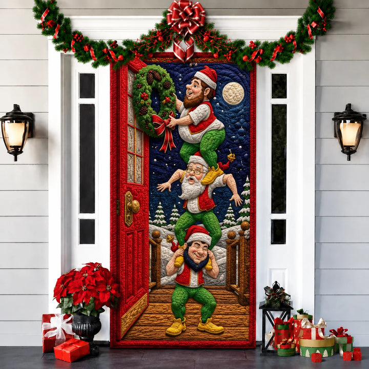 Doorlight – Printed 3D-Effect Christmas Door Cover