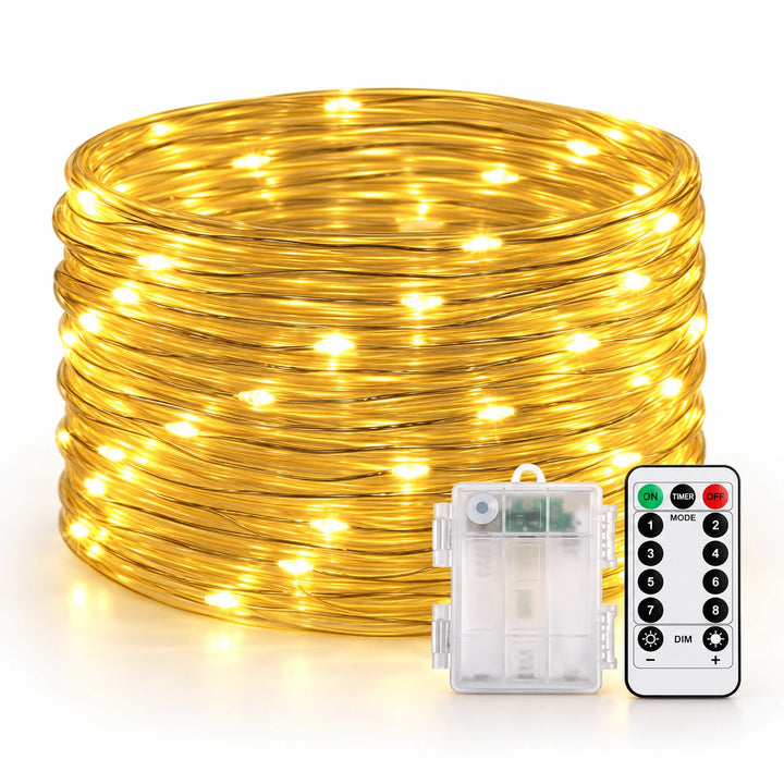 Everglow – Solar PVC Tube Outdoor String Lights