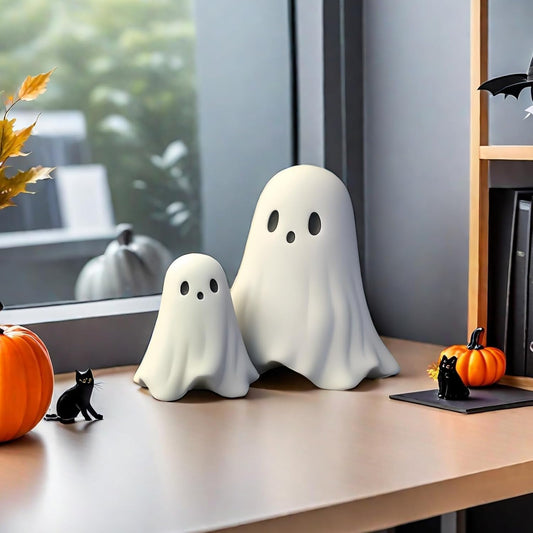 Boohoo™ – Handmade Cheeky Ghost Statue (2+1 Free)